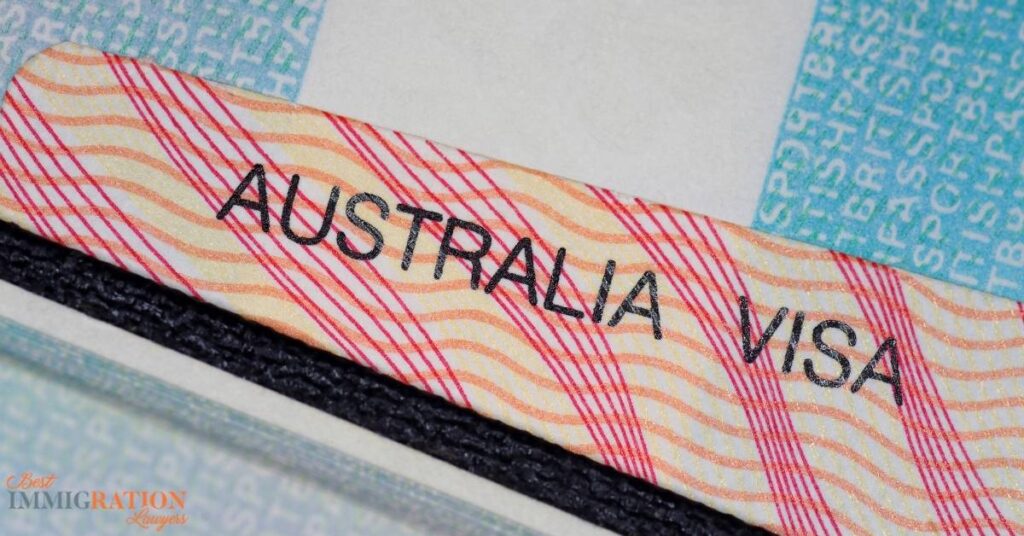 australia visa sentence